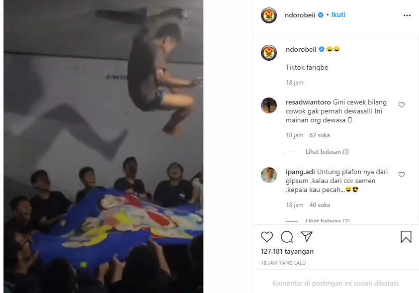 Viral !!! Main Sprei, Para Remaja Ini Alami Insiden Tak Terduga