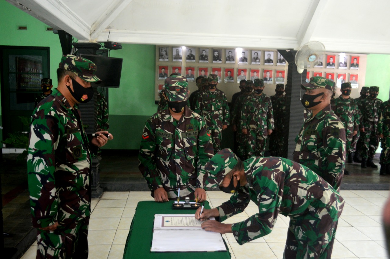 Koramil 23 Magelang Utara Berganti Pimpinan