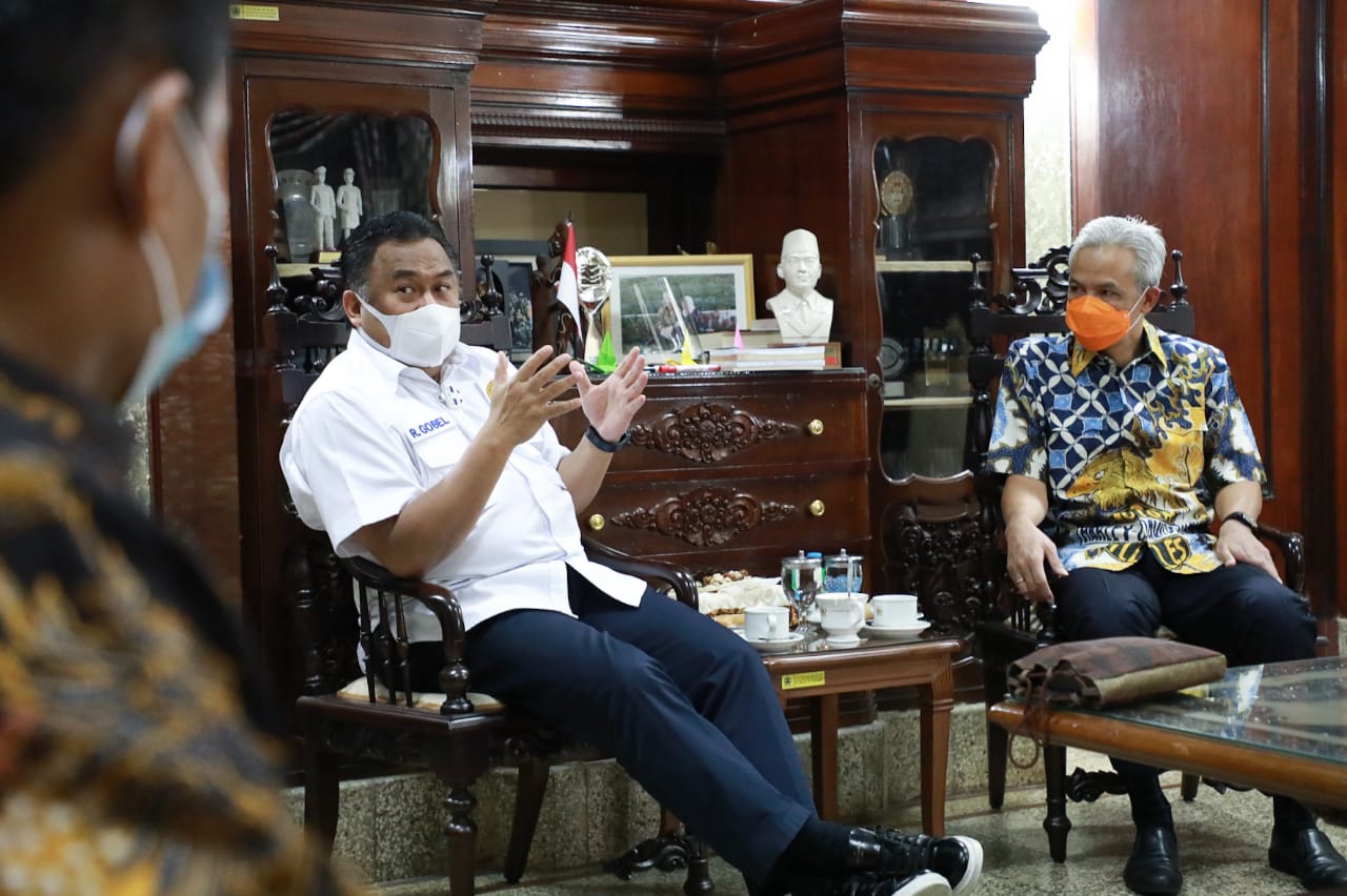 Wakil DPR RI Temui Ganjar Pranowo, Ini Yang Dibahas