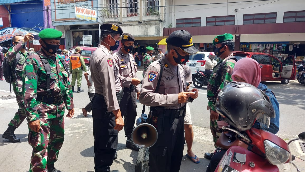 Aparat Gabungan Gelar Operasi Yustisi di Kota Magelang, Temukan 53 Warga Tak Pakai Masker