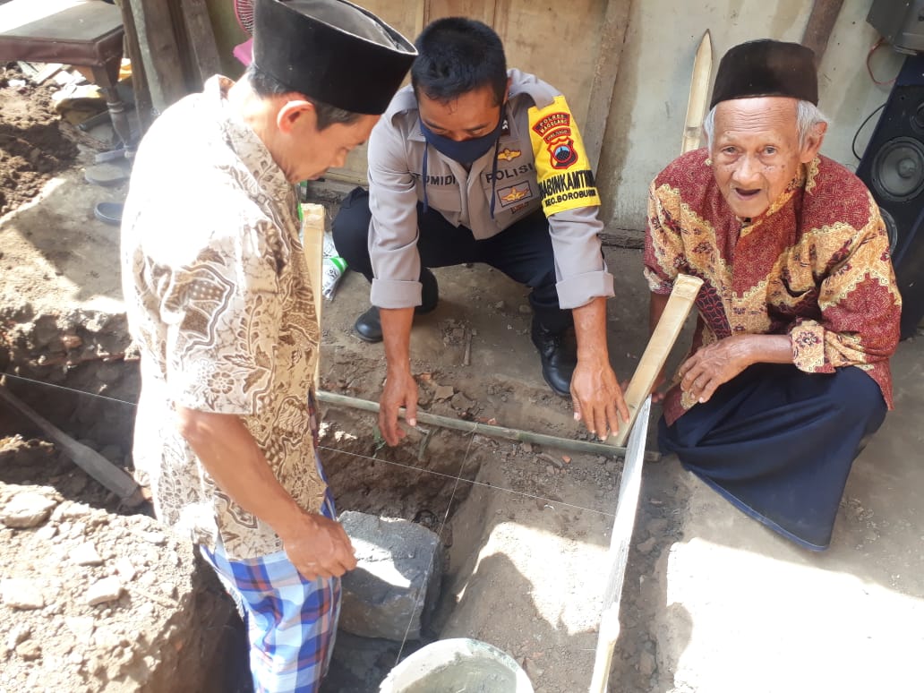 PLH Polsek Borobudur Wakafkan Tanah Untuk Pembangunan Tempat Pendidikan Alquran
