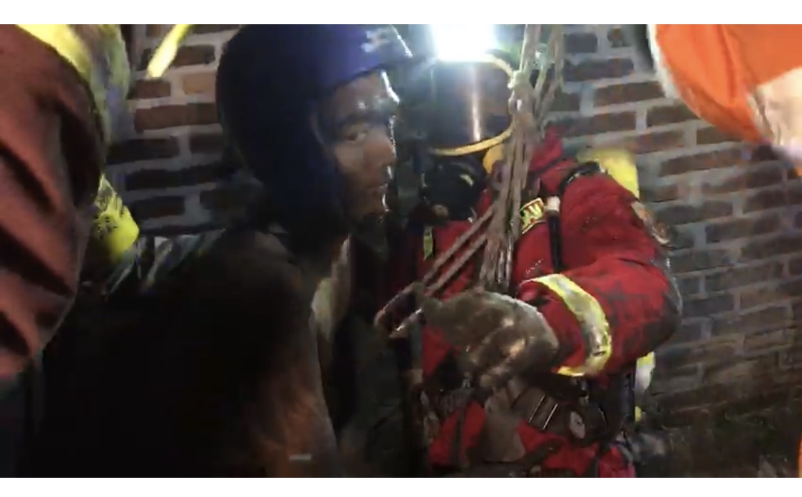 Detik detik Remaja di Mertoyudan Tercebur ke Sumur