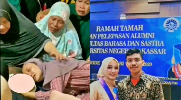 Viral perempuan tiga hari menikah ditinggal suami meninggal dunia