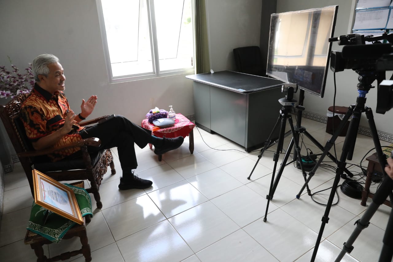 Ganjar Lounching Sistem Jateng CSIRT, Digunakan Untuk Apa?