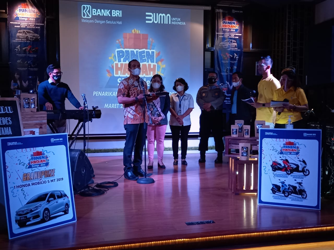 Berikut Daftar Pemenang Penarikan Hadiah Undian Simpedes Bank BRI Cabang Magelang