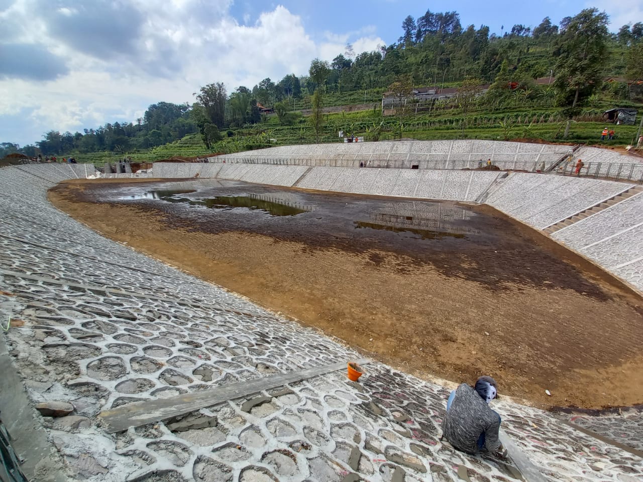 Embung Cantik Senilai Rp 4 Miliar di Pagergunung Magelang Segera Rampung