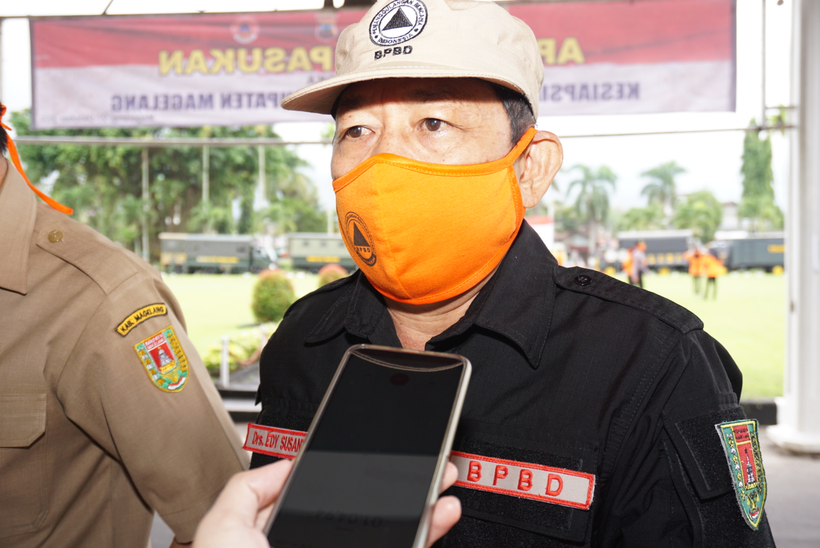 Kepala Pelaksana Badan Penanggulangan Bencana Daerah (BPBD) Kabupaten Magelang, Edi Susanto.