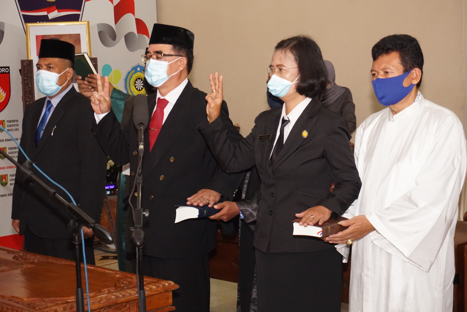 Bupati Magelang Lantik Ratusan Kepala Lembaga Pendidikan Secara Virtual