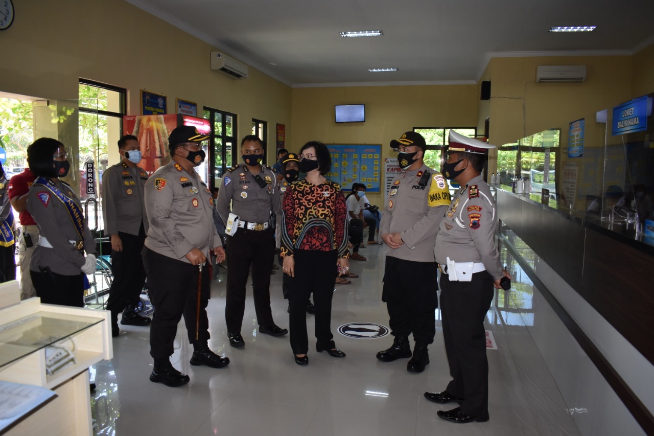 Kapolres Magelang terima tim mabes polri meninjau terkait WBK (13/11/2020)-(Foto: istimewa)