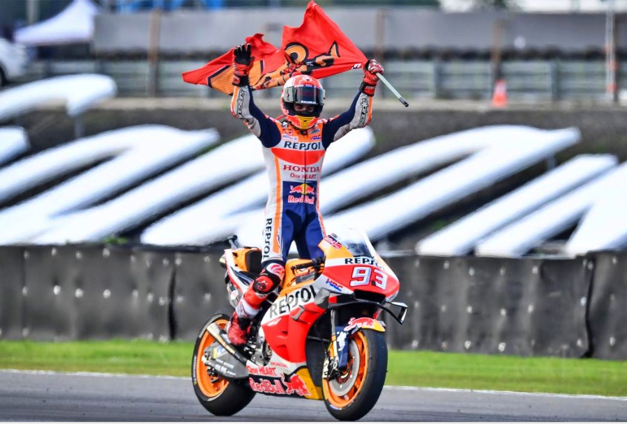 Marc Marquez Tak lanjutkan balapan sisa
