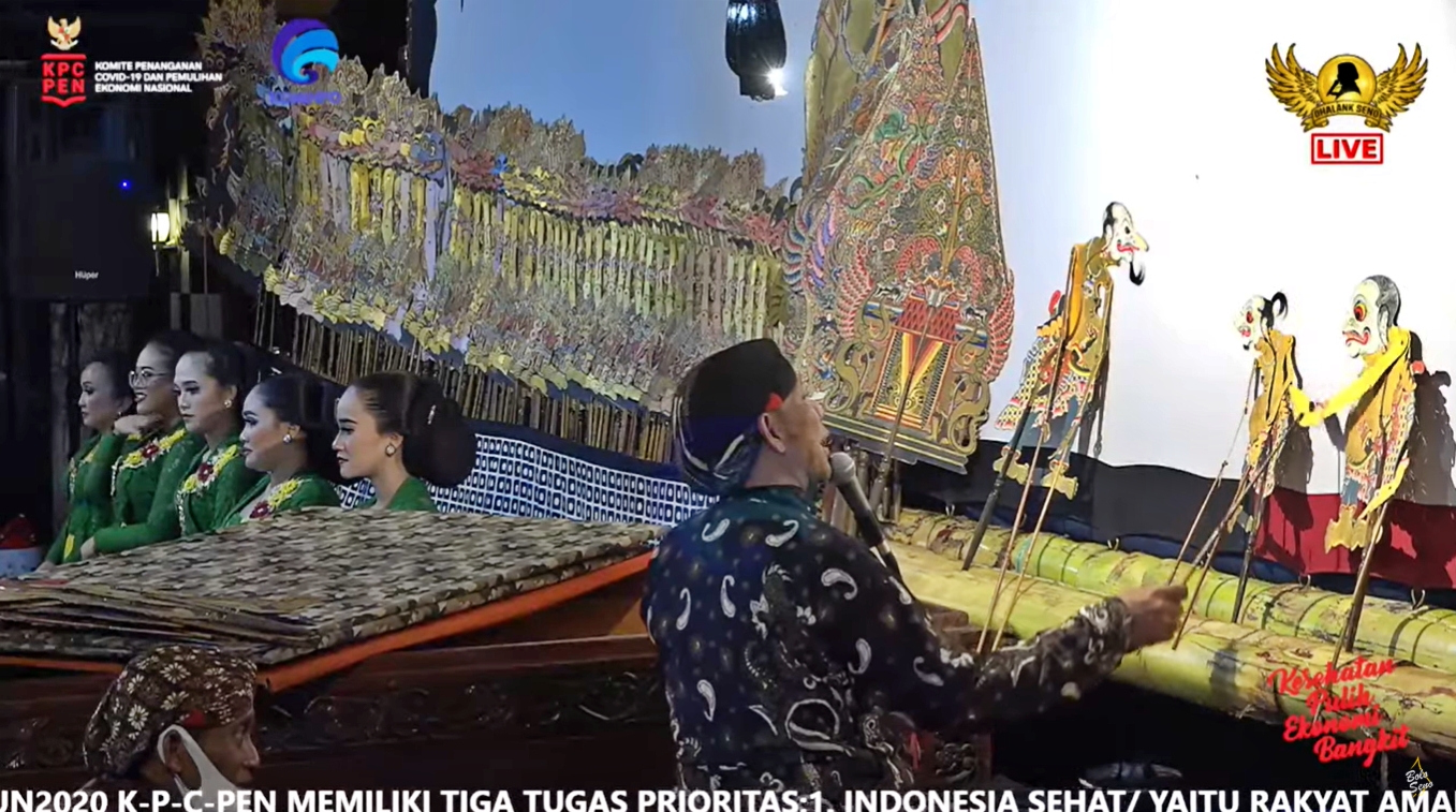 Pentas Pamungkas Wayang Kulit Pandawa Bangkit oleh Ki Seno Nugroho (Tangkapan layar Youtuber Dalang Seno)