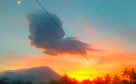 Viral!!! Awan Mirip Semar di Magelang, Ini Penjelasan BMKG