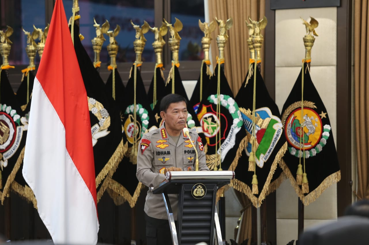 Apel Kasatwil, Kapolri Idham Azis Beri Arahan Tegas Keseluruh Jajaran