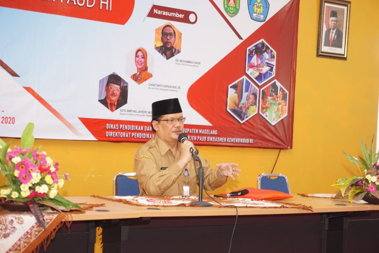 Kepala Disdikbud Kabupaten Magelang Azis Amin Mujahidin