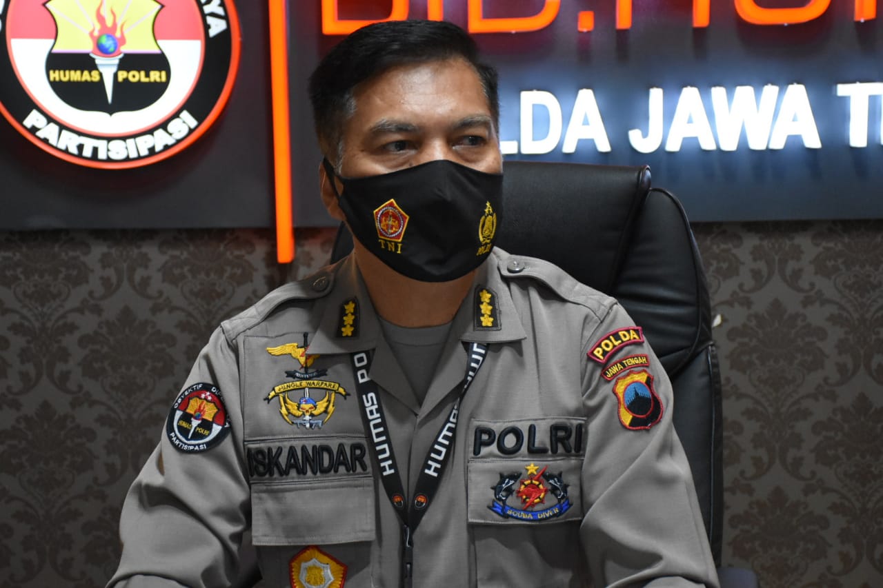 Kabid Humas Polda Jateng larang penyalaan petasan malam tahun baru 2021