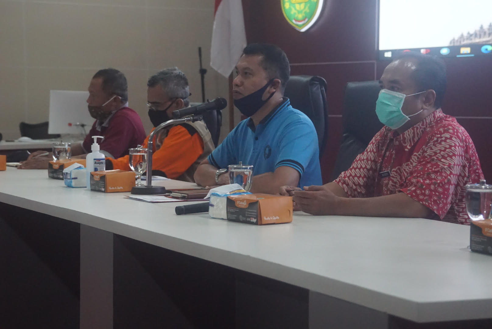 Asisten Pemerintahan dan Kesra, sekaligus Juru Bicara Satgas Penanganan Covid-19 Kabupaten Magelang, Nanda Cahyadi Pribadi