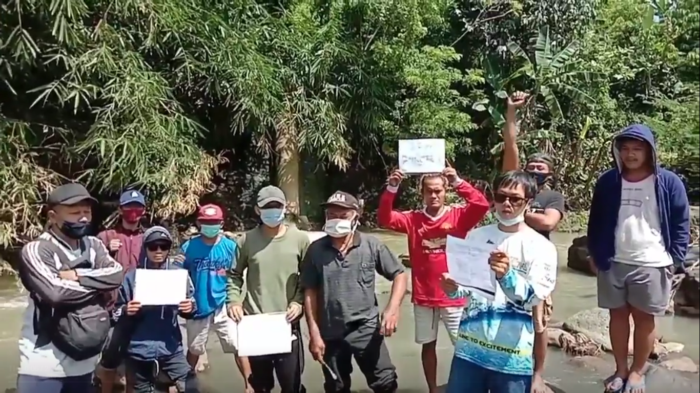 Warga Bantaran Sungai Elo Magelang Adukan Soal Banyak Temuan Ikan Mati ke Gubernur Jateng