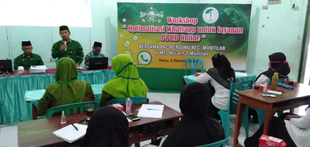 Pergunu Muntilan Gelar Workshop Optimalisasi WhatsApp Untuk PPDB