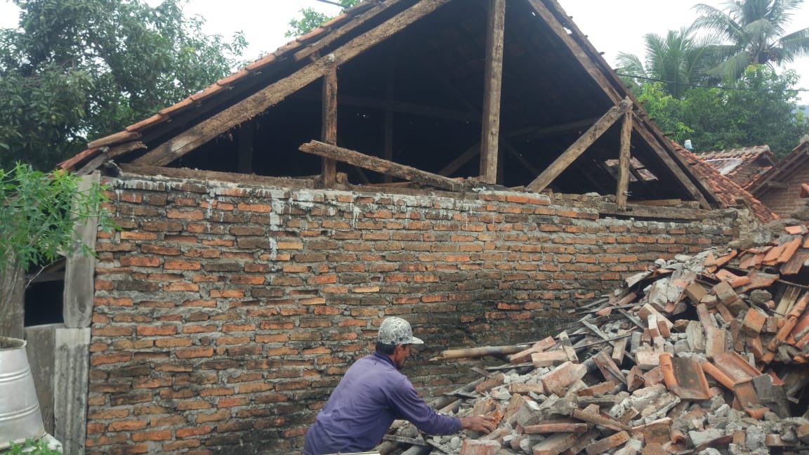 Gempa Magnitudo 4,2 Guncang Brebes, Puluhan Rumah di Kuningan Rusak