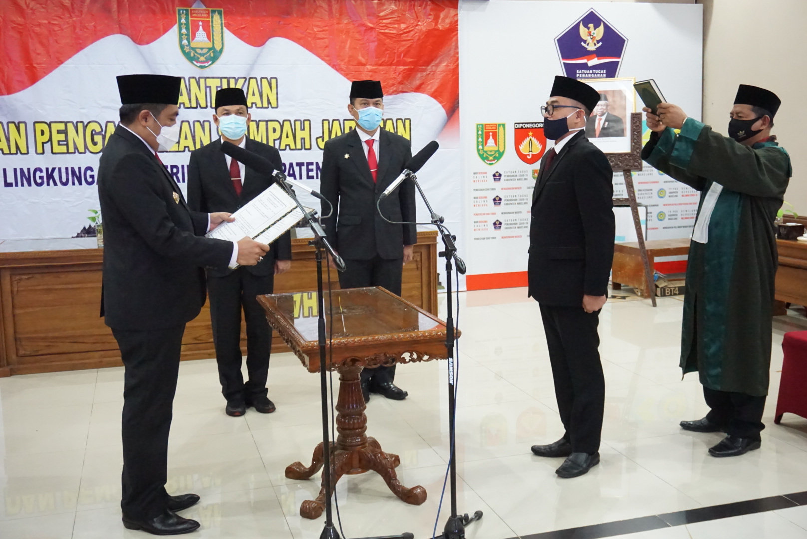 Bupati Magelang Lantik 7 Pejabat Administrator Jajaran Pemkab, Ini Daftarnya