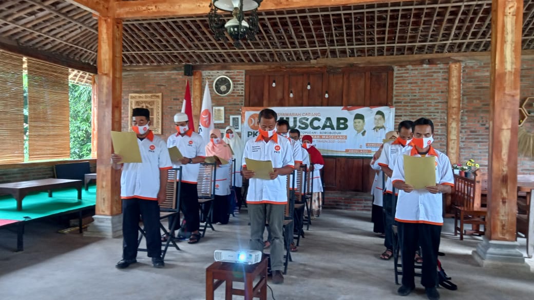 Pelantikan Pengurus DPD PKS Kabupaten Magelang (31/1/2021)