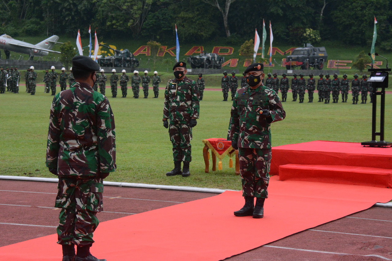 Pembukaan Pendidikan Pratama bagi perwira prajuri TNI Akmil (6/1/2021)