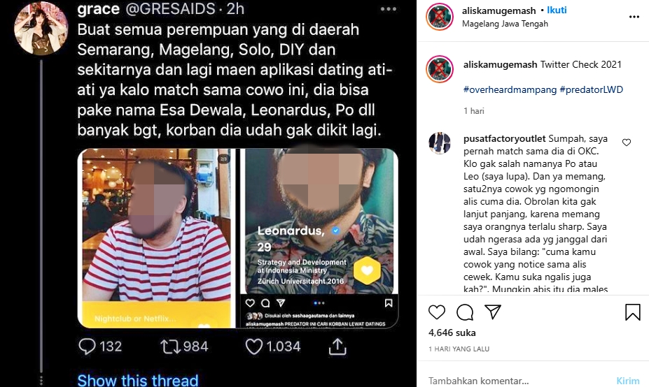 Predator Aplikasi Kencan Online