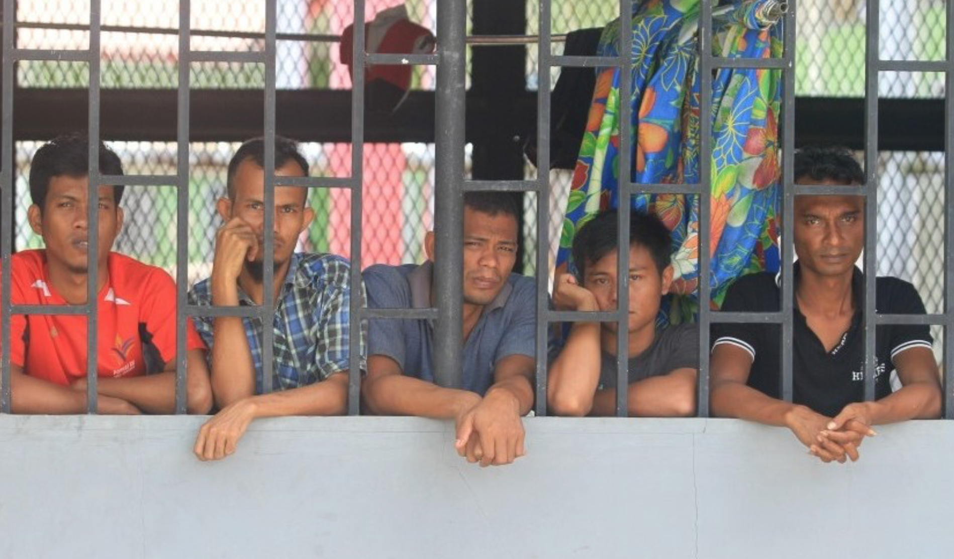 NAPI: Tahanan saat di dalam lapas. (gambar: ilustrasi)