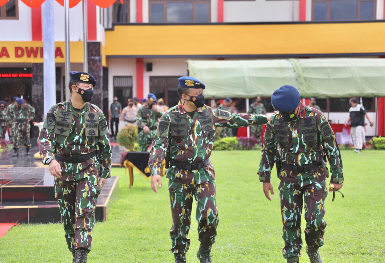 Pimpin Sertijab Dansat Brimob, Ini Pesan Kapolda Jateng