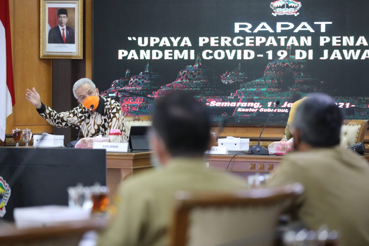 Ganjar Minta Daerah Tambah Kapasitas Kamar ICU Covid-19