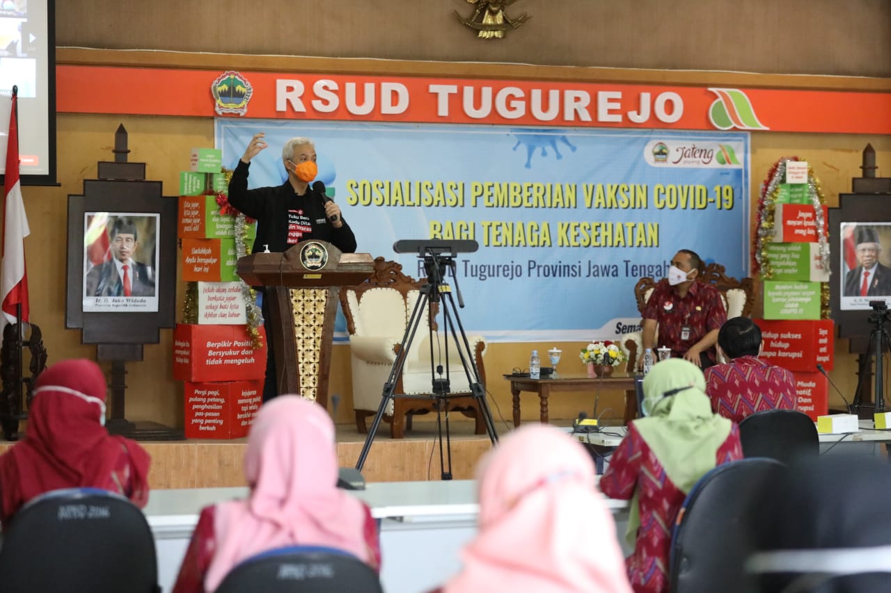 Vaksinasi Covid-19 di Jateng Mulai 14 Januari, Berikut 3 Daerah yang Dapat Giliran Pertama