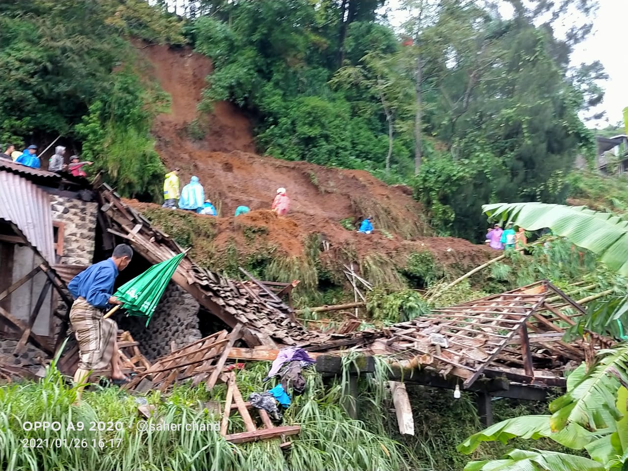 Hujan Deras Landa Wilayah Magelang, Belasan Bencana Alam Terjadi Dalam Satu Hari