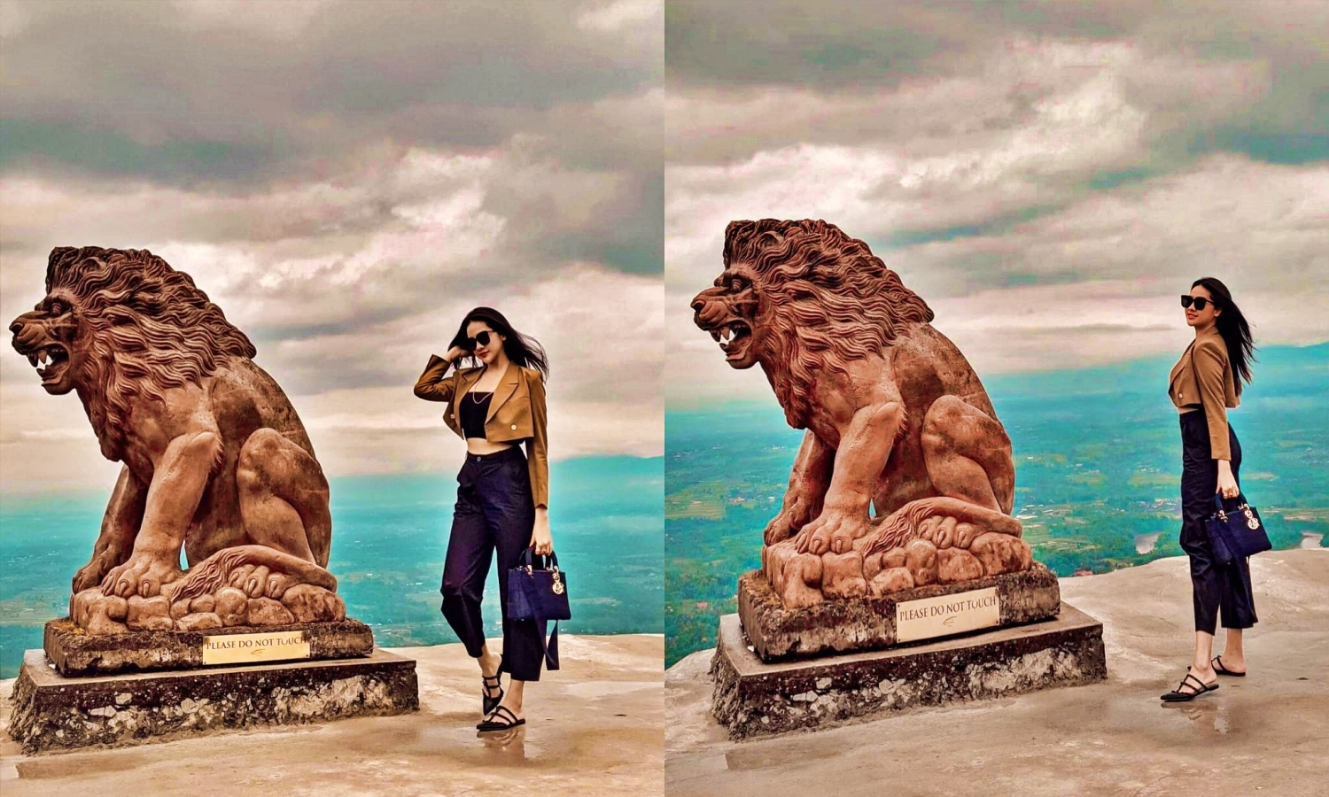 Artis Cantik Anya Geraldine berlibur di Magelang (Foto : @anyageraldine )