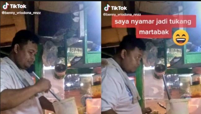 polisi menyamar jadi penjual martabak telor