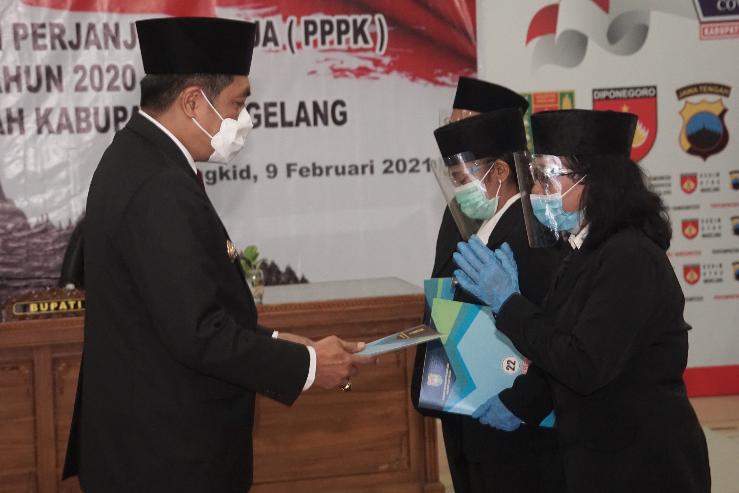 Alhamdulillah.. 223 PPPK Kabupaten Magelang Kini Bergaji Setara PNS