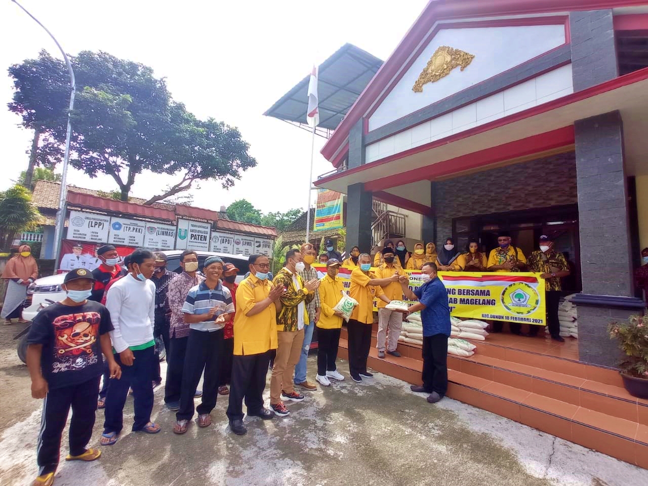 Fraksi Golkar DPRD Jateng dan Kabupaten Magelang di Paten Dukun