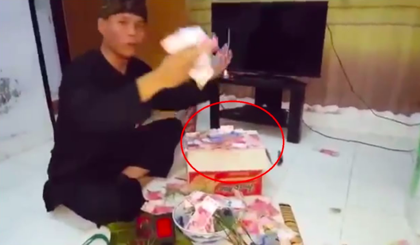 MODUS: Ilustrasi dukun sakti pengganda uang. (gambar: internet)