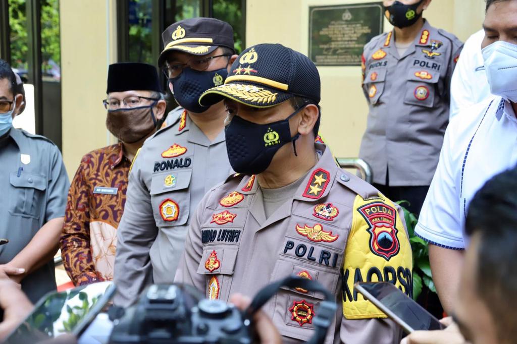 Kapolda Jateng saat di Magelang berbicara (25/2/2021)