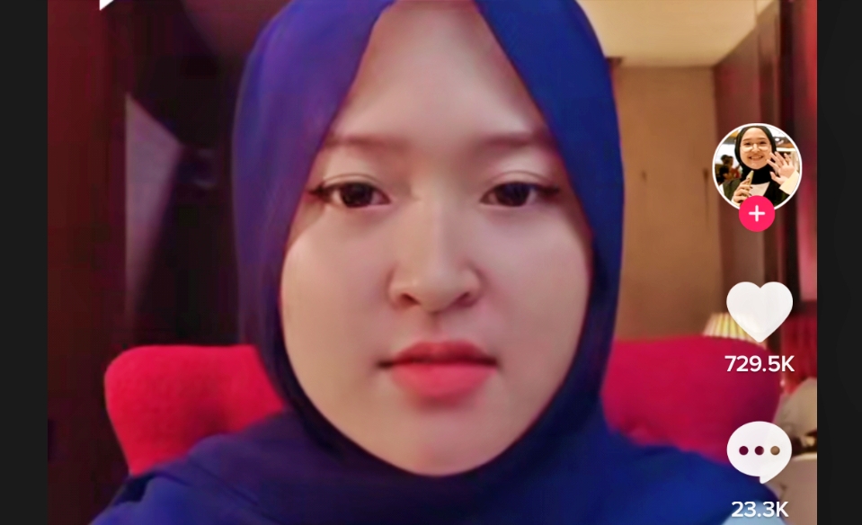 Melati muka mirip nisya Sabyan