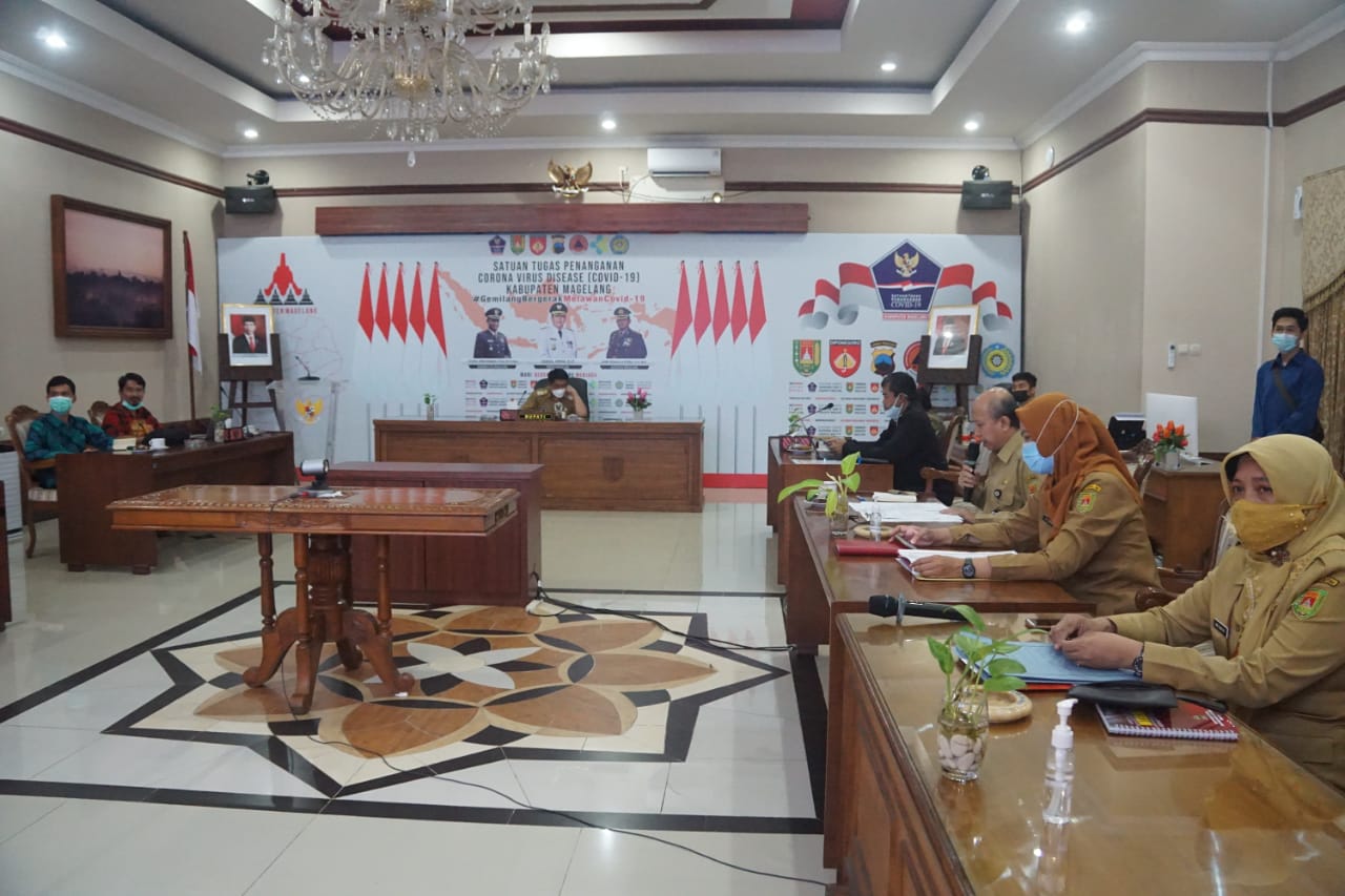 Rapat OPD di Pemkab Magelang soal laporan keuangan (23/2/2021)