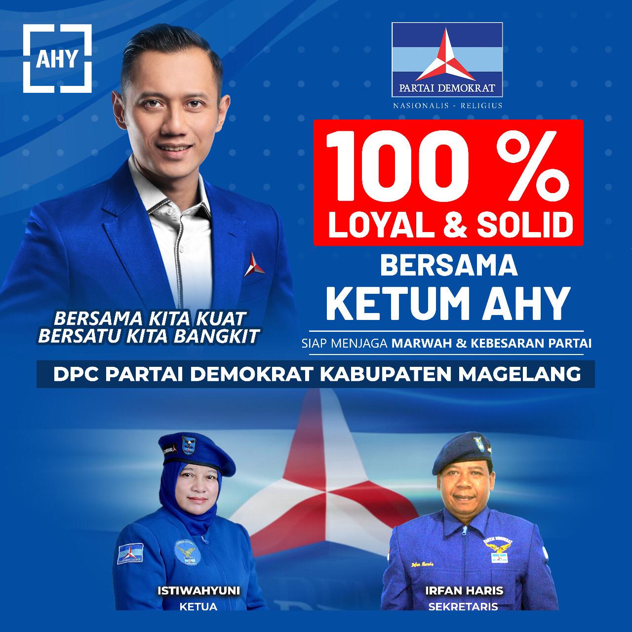 DPC Demokrat Kabupaten Magelang: Kami Siap Jadi Garda Terdepan Dukung AHY