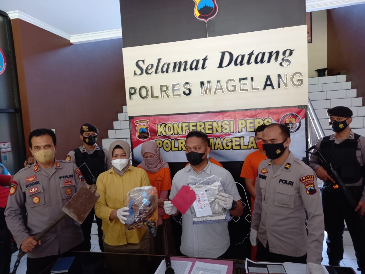 Polres Magelang Bongkar Praktik Aborsi Bayi di Salaman