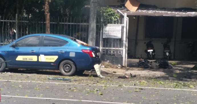 Ledakan Diduga Bom Terjadi di Gereja Katedral Makassar