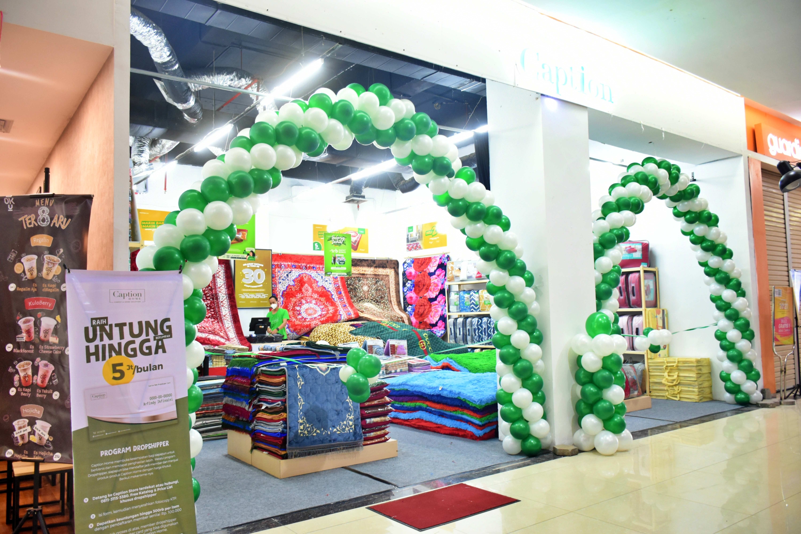 Caption Home Store hadir di Lantai Lower Ground Artos Mall Magelang.