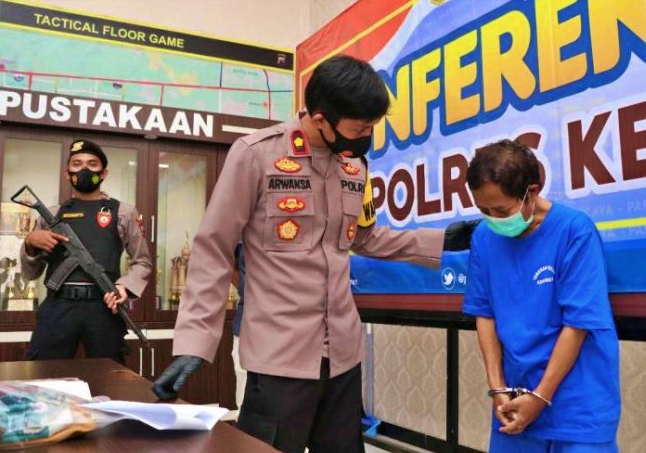 Dukun Cabul ditangkap Polisi