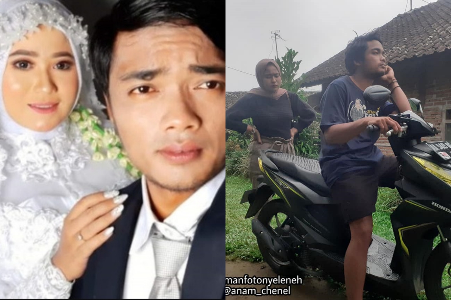 Khoirul Anam menikah dan istrinya posesif