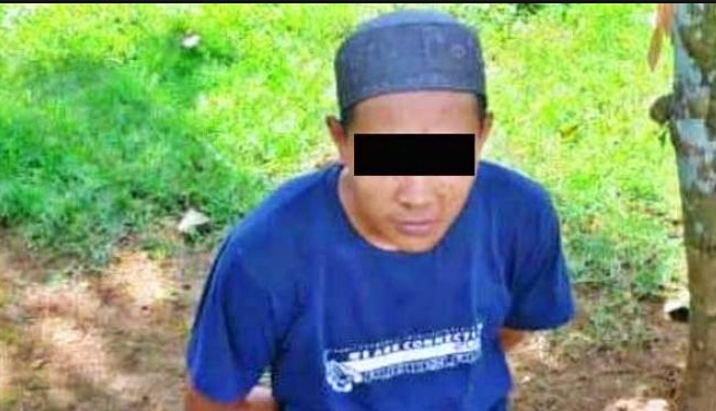 Pelaku yang memenggal kepala ayahnya sendiri