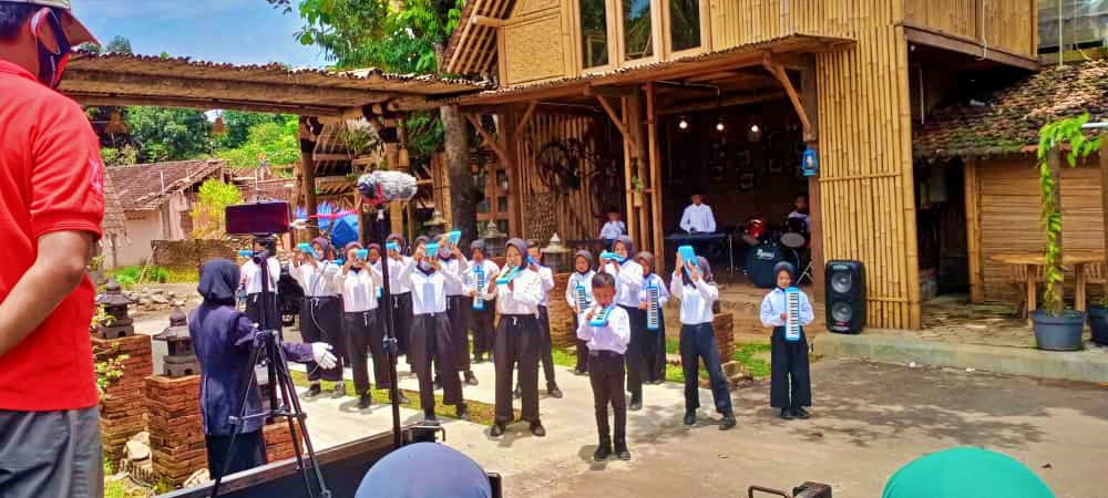 Syuting Marching Band Genderang Jihad untuk ikuti kompetisi internasional