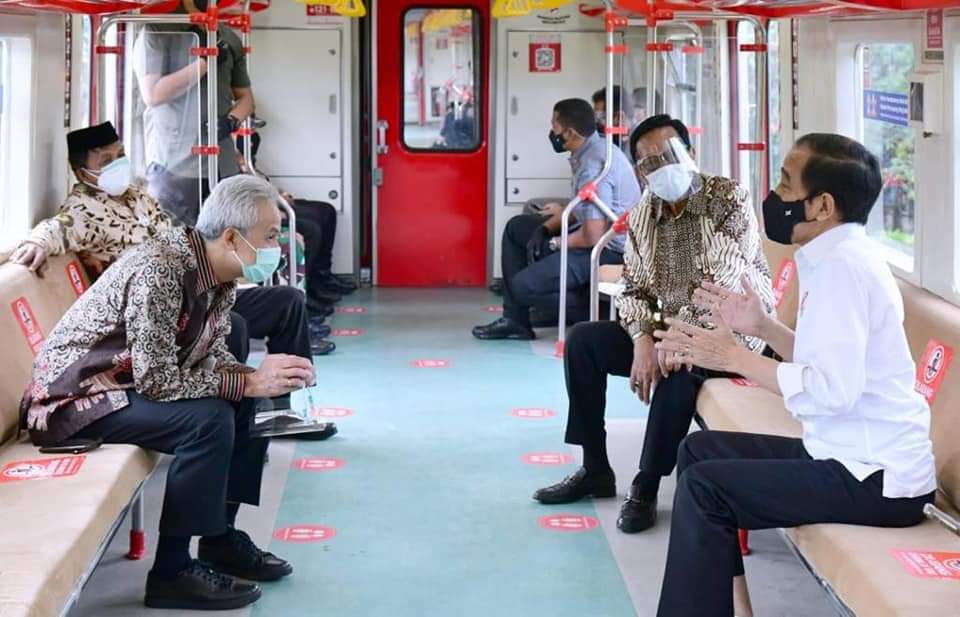 KRL Lintas Yogyakarta-Solo Diresmikan, Ini Harapan Jokowi