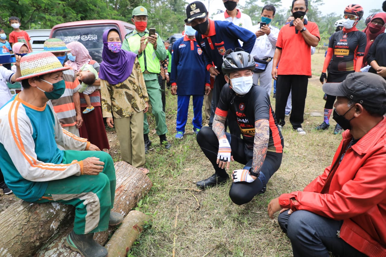 Lahan Bekas Galian C, Ganjar: Embung Kedung Banteng Kita Tata Jadi Tempat Wisata